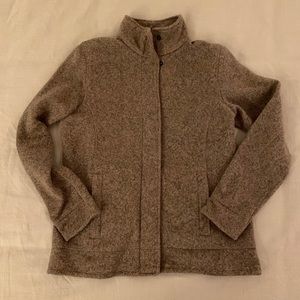 Land’s End sweater fleece jacket